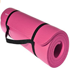 GoYoga All-Purpose 1/2-Inch Extra Thick High Density Anti-Tear Exercise Mat