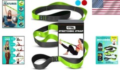 Ergonomic Non-Slip Stretching Strap – Ideal for Yoga, Pilates, and Fitness