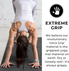 Plyopic Yoga Mat Extreme Non Slip Ultra Grip
