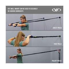 Valor Fitness Resistance Bands – 5lb to 25lbs – Carabiners Attached & 2 Bands…