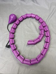 FEECCO Weighted Fitness Hoop, 5 Detachable Sections For Weight Loss