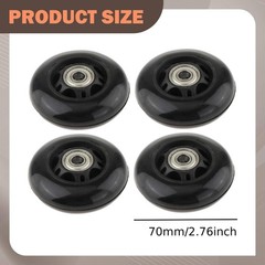 4Pcs Pilates Reformer Wheel Sturdy Easy Installation Directly Replace Parts