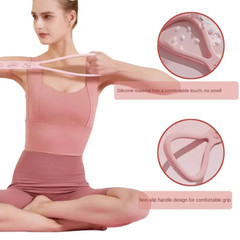 Open shoulder beauty back yoga artifact