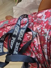 Pink Victoria’s Secret Black Yoga Mat Replacement Strap Accessory