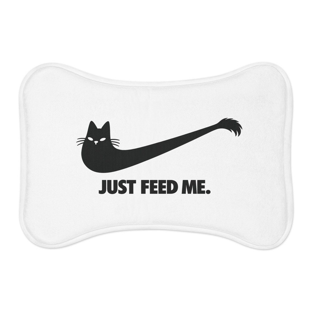 Just Feed Me Pet mat