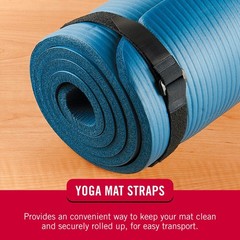 VELCRO Brand 30 Inch Elastic Straps 4 Pack, Use as Yoga Mat Straps, Fasten Outdo