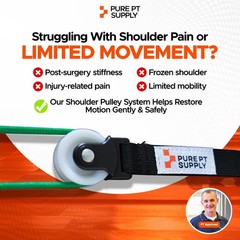 PurePT Premium Shoulder Pulley for Physical Therapy – Premium Nylon & Strong …