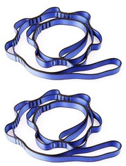 Aerial Yoga Hammock Daisy Chains, 22kN Adjustable Daisy Chain Strap with Loop…
