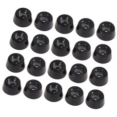 20Pcs Reusable Chair Feet Protectors Round Silicone Covers for Hardwood Floors