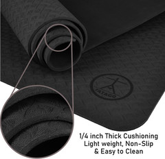 Extra Thick Yoga Mat Wide & Xl-Our 10Mm Extra Large Yoga Mat Thick Extra Wide an