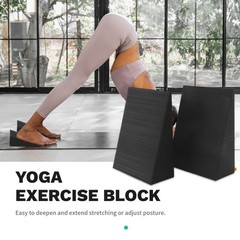 Squat Wedge Fitness Foot Heel Wedges Blocks Exercise Yoga V8Z41382