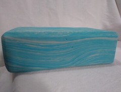 Series-8 Fitness Yoga Block Teal Wash Color Brick Pilates Stretching Fitness Gym