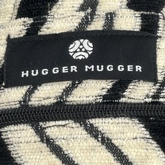 Hugger Mugger Yoga Mat Bag Batic Black Beige Pattern Upholstery Shoulder Strap
