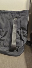 Beyond Yoga Black Synthetic Mat Bag, Drawstring & Zip Closure, 2 Pockets