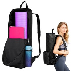 Yoga Mat Bag -Yoga Mat Bag Carrier with Pockets and Adjustable Strap, Medium