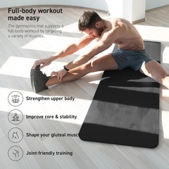 Versatile Extra Thick Yoga Mat – Non-Slip NBR Foam for Comfortable Training