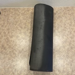 Lululemon The Mat Yoga Black 5mm Reversible Exercise Rubber Pad 71×26” Fitness