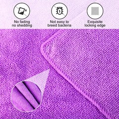 Microfiber Gym Towels Set for Sports Fitness, Yoga, Workout, Exercise, Tennis…