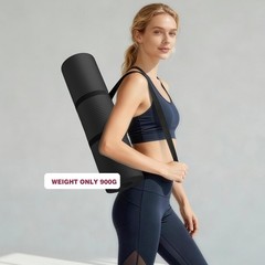 Extra Thick NBR Yoga Mat for & Men, 10mm Thick, 72”x24” Large Exercise Mat wi…