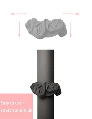 Yoga Mat Scrunchie – Holds Your Yoga Mat in Style – Adjustable & Stretching F…
