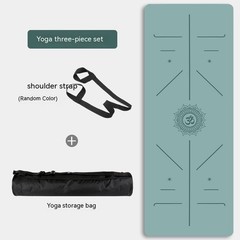 Natural Rubber Female Non-slip Professional Gymnastic Yoga Mat