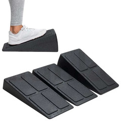 3Pcs/Set Yoga Bricks Squat Wedge Blocks Slant Board Adjustable Non-Slip Foot Str