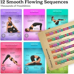 Yoga Sequence Cards for Beginners & Teachers
