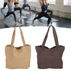 Canvas Tote Bag with Yoga Mat Carrier Women Yoga Pilates Gym Workout ShoulderBag