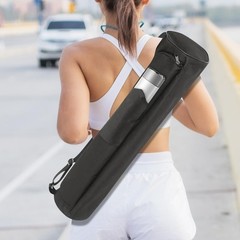 Extra Large Yoga Mat Bag With cup pocket for Women Men,Travel Yoga Gym Bag f…