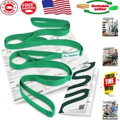 Non-Elastic PT-Style Stretching Strap & Leg Lifter – Enhance Your Flexibility