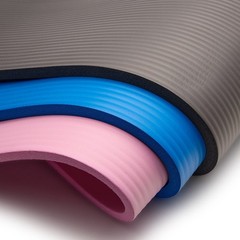 Premium 1/2-Inch Extra Thick Exercise Yoga Mat Non-Slip High Density Pilates &
