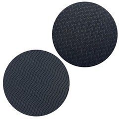 MUNE EVA Yoga Blocks and Yoga Knee Pads Black Set of 2 BONUS Zipper Wrist Wallet