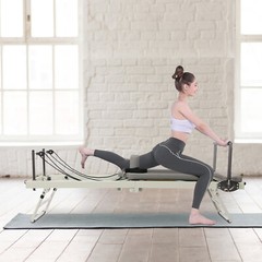 Pilates Reformer,Dpiolrcag Foldable Pilates Machine & Equipment for Home Use USA