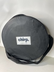 Chirp Foam Roller Wheel 12”& 10” Back Relief, Muscle Therapy – Set Of 2 With Bag