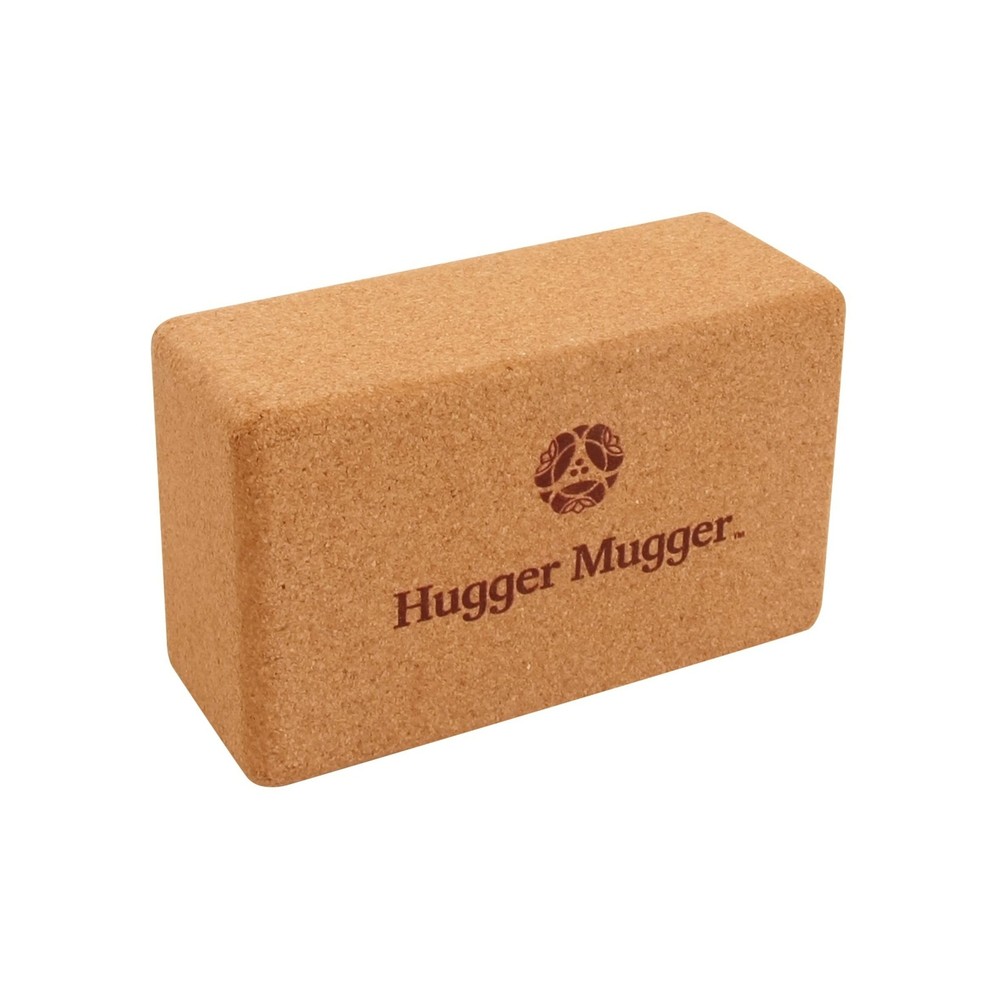 Hugger Mugger Cork Yoga Block – Naturally Grippy Texture, Durable, Made from …