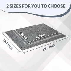 Oil Absorbent Pads – 9.8 x 13 Inch-Universal Leak, Drip, and Spill 10 x 13 Inch