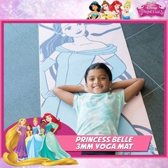 Disney Princess Belle Kids Yoga Mat For Girls, Brand New | 60″L x 24″W x 3″Th