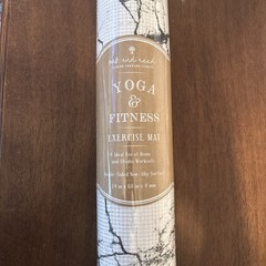 NEW Oak and Reed Yoga & Fitness Exercise Mat (24″x68″x4mm) Double-Sided Non-Slip