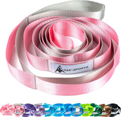 Stretching Strap Yoga Strap for Physical Therapy with 10 Loops, Yoga Straps for