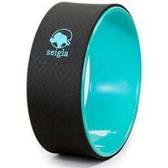 Seigla 13″ Yoga Wheel Stretch Exercise Roller Deep Tissue Back Pain Relief