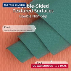 Yoga Mat Non Slip, Anti-Tear 1/4″ & 2/5″ Thick TPE Yoga Mats for Women and Men,