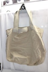 Large Capacity Yoga Tote Bag Carrier for Office Workout Travel Beach Gym Beige