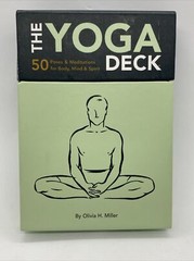 The Yoga Deck 50 Card Deck By Olivia H Miller Yoga Poses Meditations Breathing
