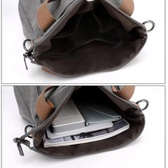 SULCET Canvas Handbag for Women Cloth Tote Shoulder Purses Hobo Casual Crossb…