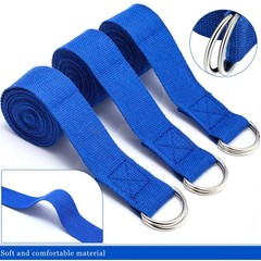 6 Pcs Yoga Strap for Stretching 8 Ft Yoga Exercise Adjustable Straps Bands wi…