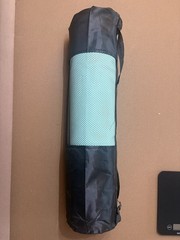Yoga Mat and Breathable Yoga Mat Mesh Bag with Shoulder Strap