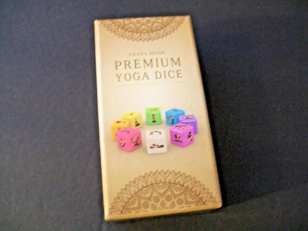Premium Yoga Dice by Asana Moon 48 Asanas Yoga Poses & Exercises Missing Booklet