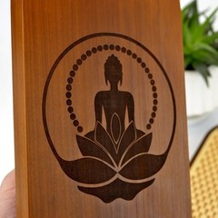 Dynamic Sadhu Board “Lotus” with Thermal Ash Copper Nails 10 mm/0.4 inch