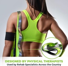 Durable 8′ Yoga Stretch Strap with Multi-Loop Design & Comfortable Handles