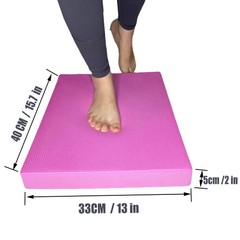 Soft Balance Pad TPE Yoga Mat Foam Exercise Pad Thick Balance Cushion Fitness